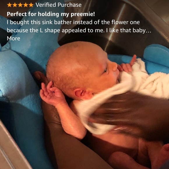 Skip Hop Soft Sink Baby Bath Tub, Moby, Blue - Picture 8 of 13